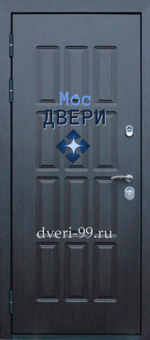 Входная дверь в частный дом №8 МДФ + МДФ шпон 10мм.