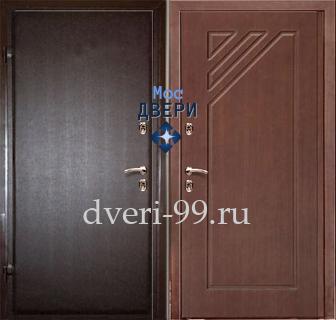  Дверь эконом, отделка винилискожа + МДФ №27
