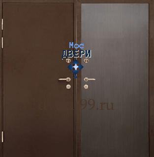 Дверь с порошковым напылением и ламинатом №49