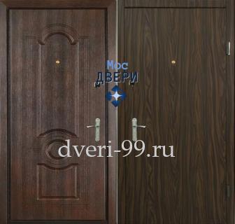 Входная дверь в квартиру Дверь с ламинатом и МДФ №26