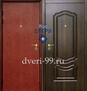 Входная дверь в квартиру Дверь с ламинатом и МДФ №23