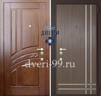Входная дверь Дверь с МДФ с двух сторон №111