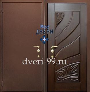  Дверь с порошковым напылением и МДФ №59