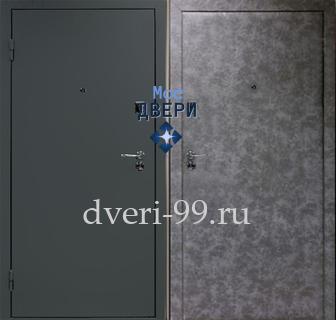Уличная дверь стальная Дверь с порошковым напылением и винилискожей №51