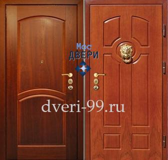 Входная дверь Дверь с МДФ с двух сторон №109