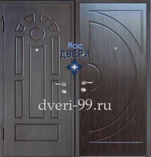 Входная дверь Дверь с МДФ с двух сторон №18