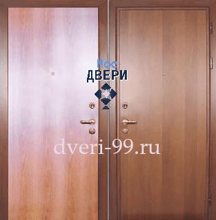 Входная дверь в квартиру Дверь с ламинатом с двух сторон №9