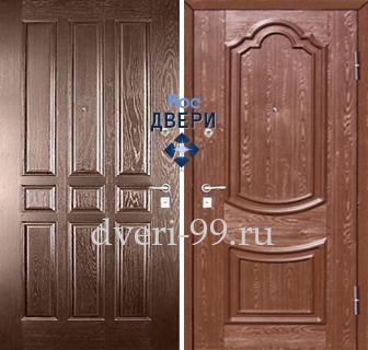 Входная дверь Дверь с МДФ с двух сторон №120