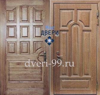 Входная дверь Дверь с МДФ с двух сторон №121