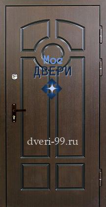 Входная дверь №28 МДФ шпон 10мм + МДФ шпон 10мм