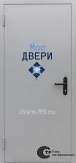  Однопольная противопожарная дверь №1 - ДПМ 1