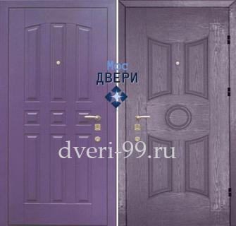 Входная дверь Дверь с МДФ с двух сторон №118
