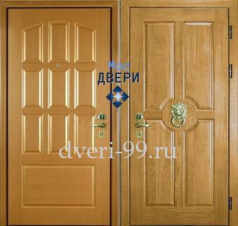 Входная дверь Дверь с МДФ с двух сторон №115