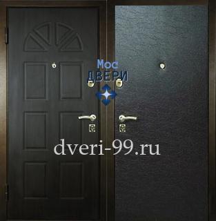 Входная дверь Дверь с МДФ и винилискожей №1