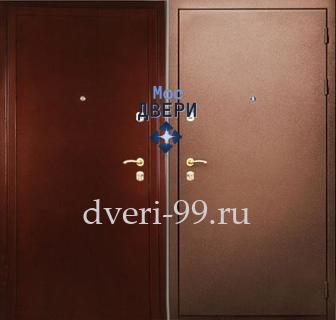 Уличная дверь стальная Дверь с порошковым напылением + порошковое напыление №17