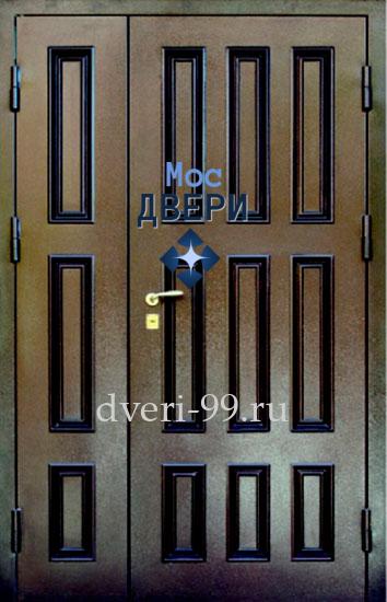 Входная дверь в частный дом №5 Массив + Массив