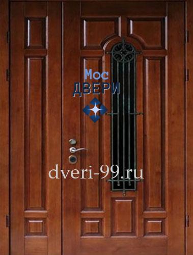 Входная дверь в частный дом №2 МДФ + МДФ ПВХ 16мм