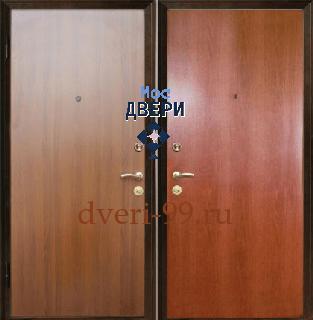 Входная дверь в квартиру Дверь с ламинатом с двух сторон №10
