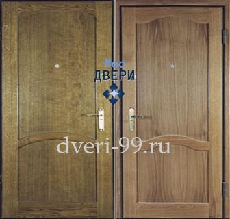 Входная дверь Дверь с МДФ с двух сторон №119