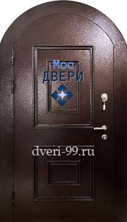Уличная дверь стальная Дверь с филенкой и порошковым напылением №46