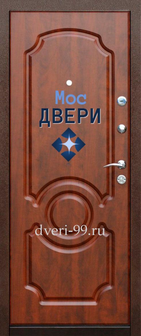Входная дверь с терморазрывом №1 МДФ + МДФ (терморазрыв)