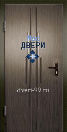 Входная дверь №9 МДФ ПВХ 10мм + МДФ ПВХ 10мм