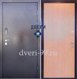 Уличная дверь стальная Дверь с терморазрывом порошковое напыление и ламинат № 8