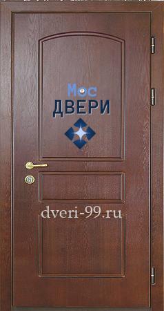 Входная дверь №19 МДФ шпон 10мм + МДФ шпон 10 мм