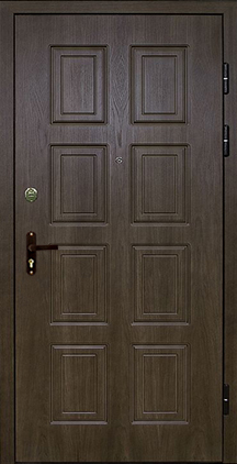 Входная дверь №33 МДФ шпон 16мм + МДФ шпон 16мм