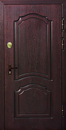 Входная дверь №2 МДФ + МДФ ПВХ 16 мм
