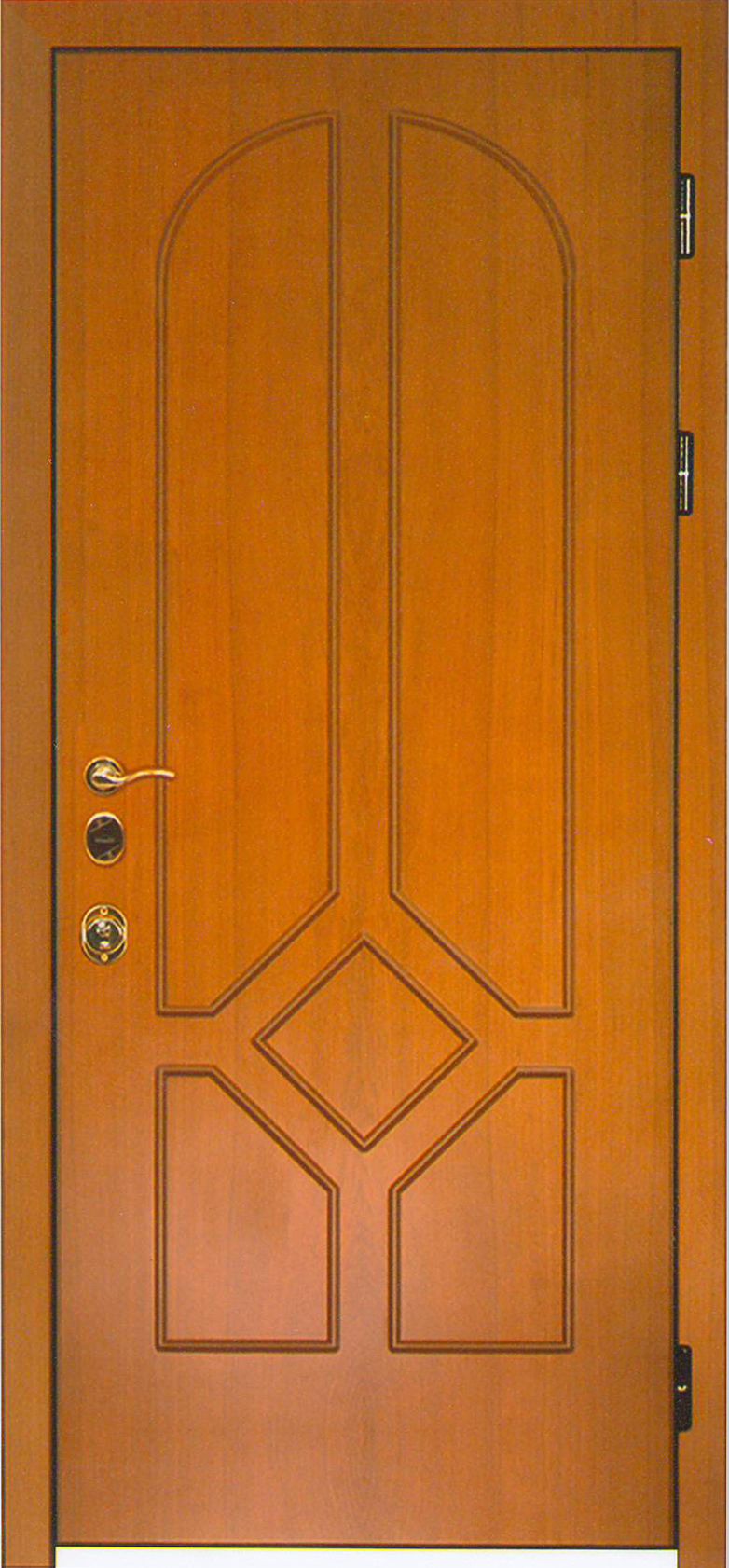 Входная дверь №24 МДФ шпон 16мм + МДФ шпон 16 мм