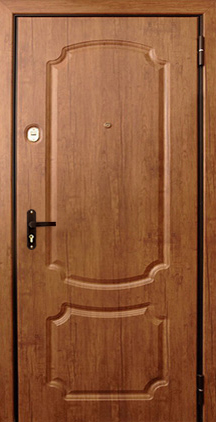 Входная дверь №25 МДФ шпон 10мм + МДФ шпон 10мм