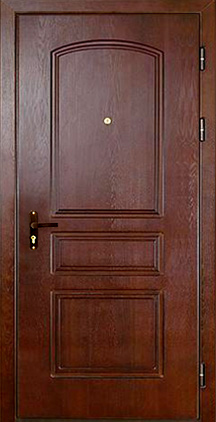 Входная дверь №20 МДФ шпон 16мм + МДФ шпон 16 мм